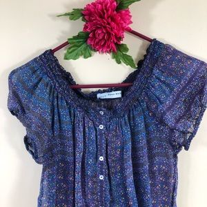 ZARA 100% SILK BLOUSE